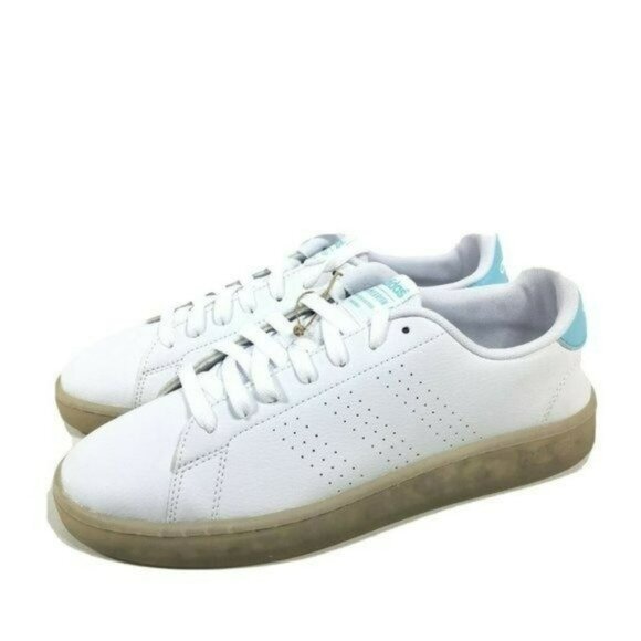 Adidas Womens Advantage Eco Sneakers 9.5 White FY9682 - Picture 1 of 10